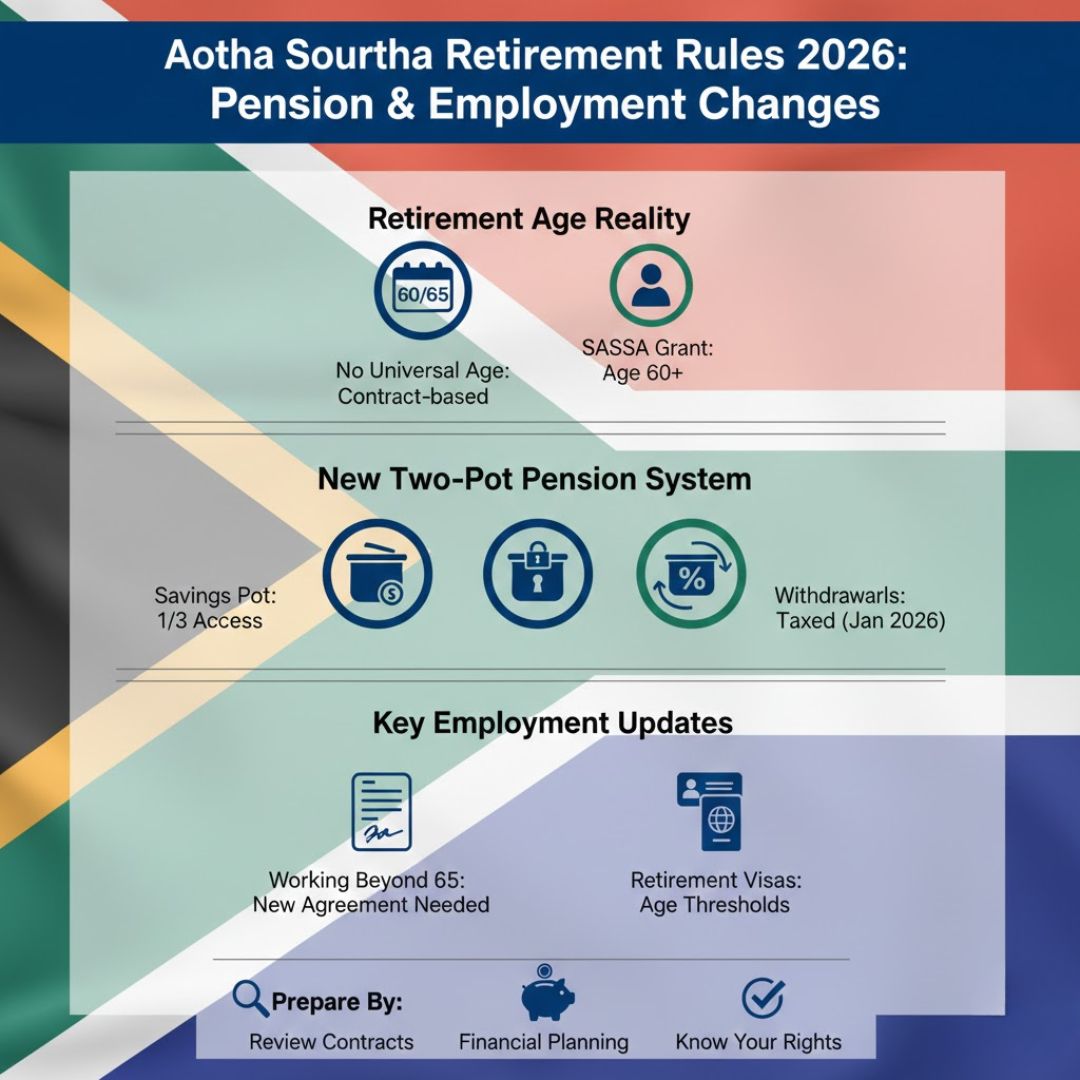 Goodbye to 65: South Africa Retirement Age