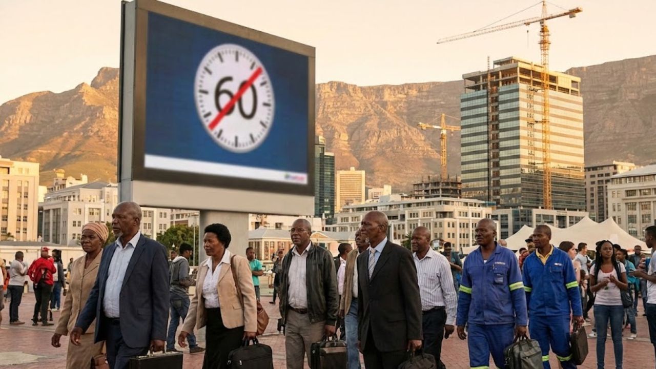 Goodbye to Retirement at 60 in South Africa