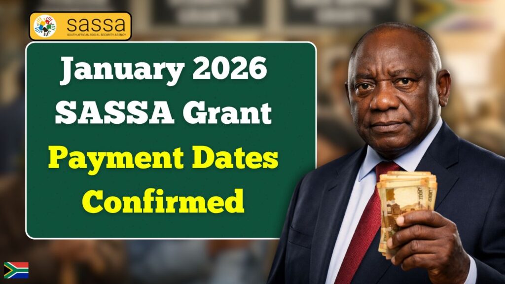 January 2026 SASSA Grants