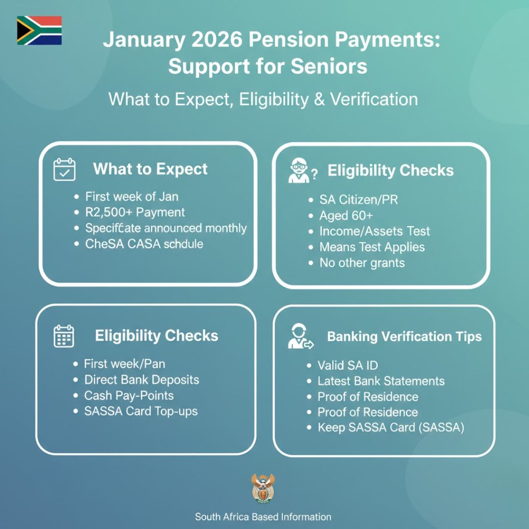 January 2026 SASSA Grants