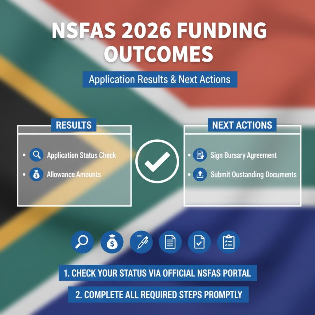 NSFAS Confirms 2026 Funding Outcomes