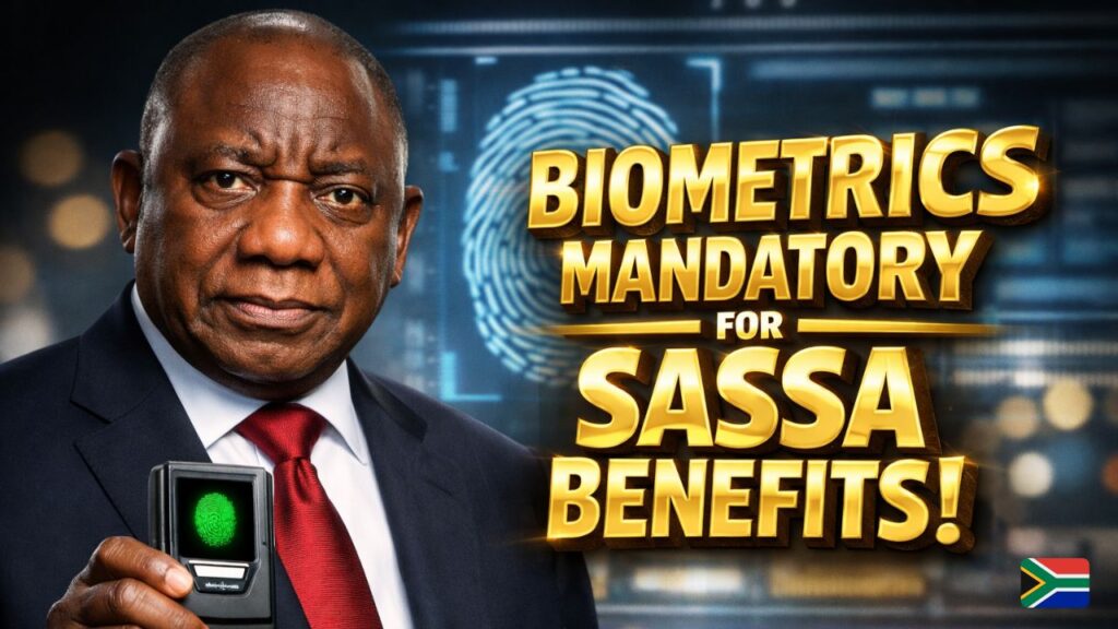 SASSA Biometric Registration Mandatory From 2026
