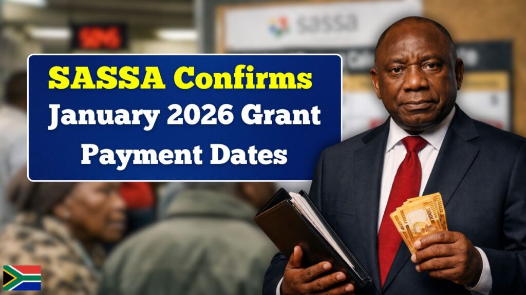 SASSA Confirms January 2026