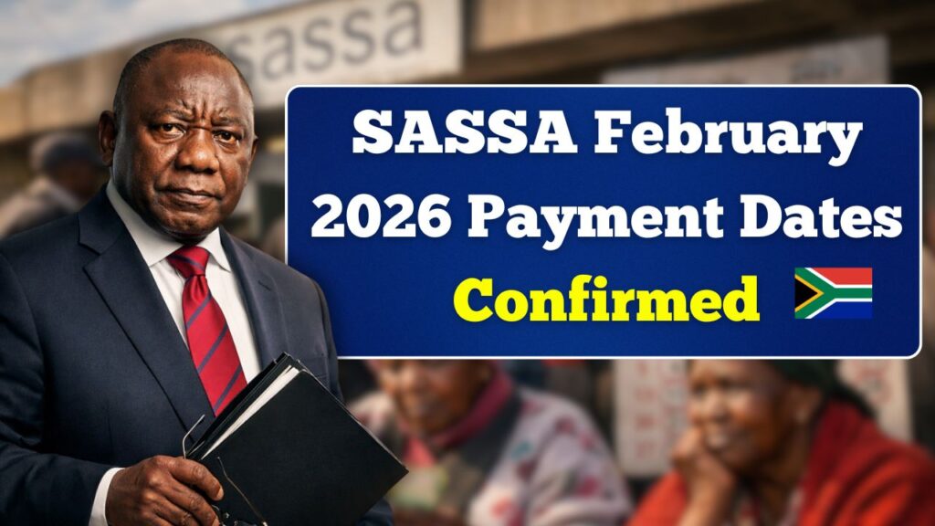SASSA February 2026 Payment Dates:
