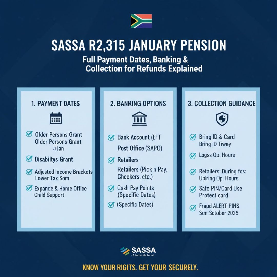 SASSA R2,315 January Pension