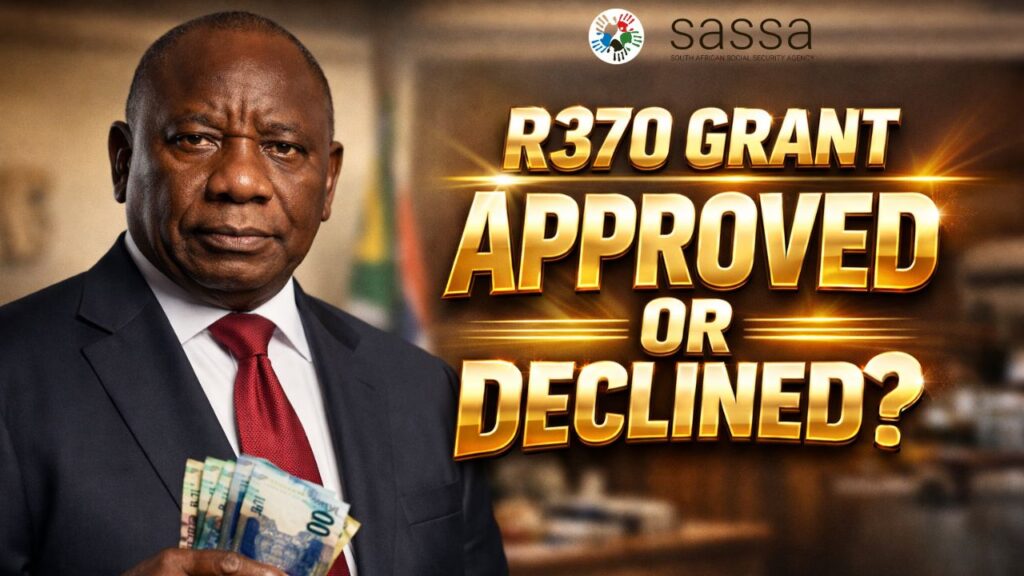 SASSA R370 Status