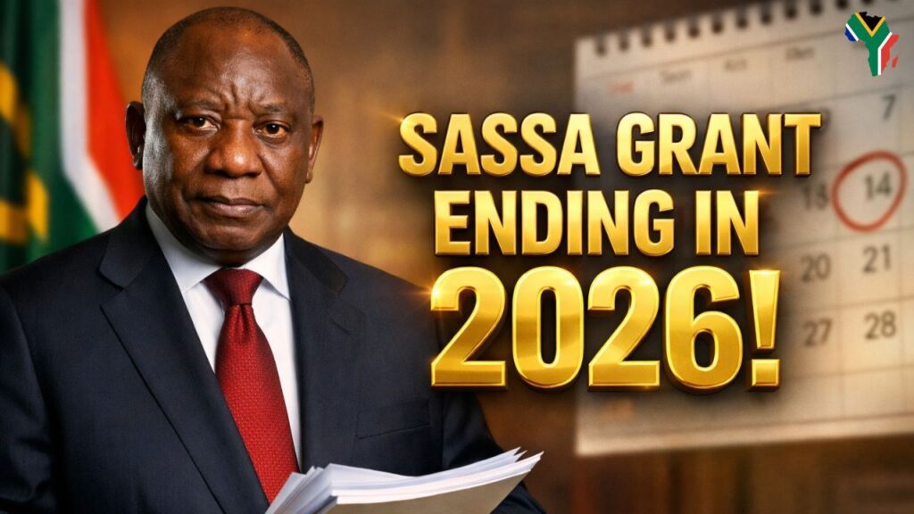 SASSA SRD Grant 2026 Ending After March