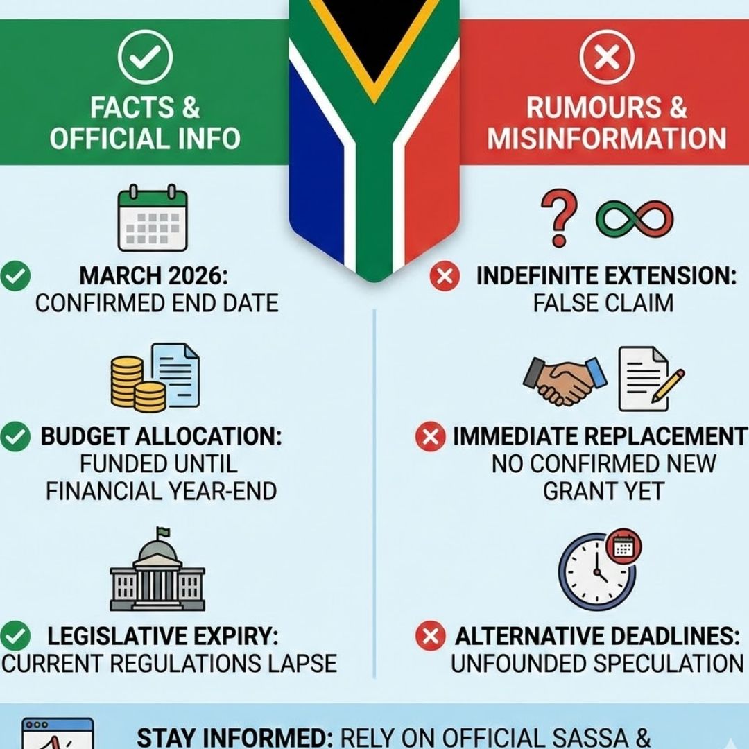 SASSA SRD Grant 2026 Ending After March