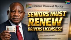 South Africa Licence Renewal Notice for Seniors Effective From 20 January 2026 Nationwide