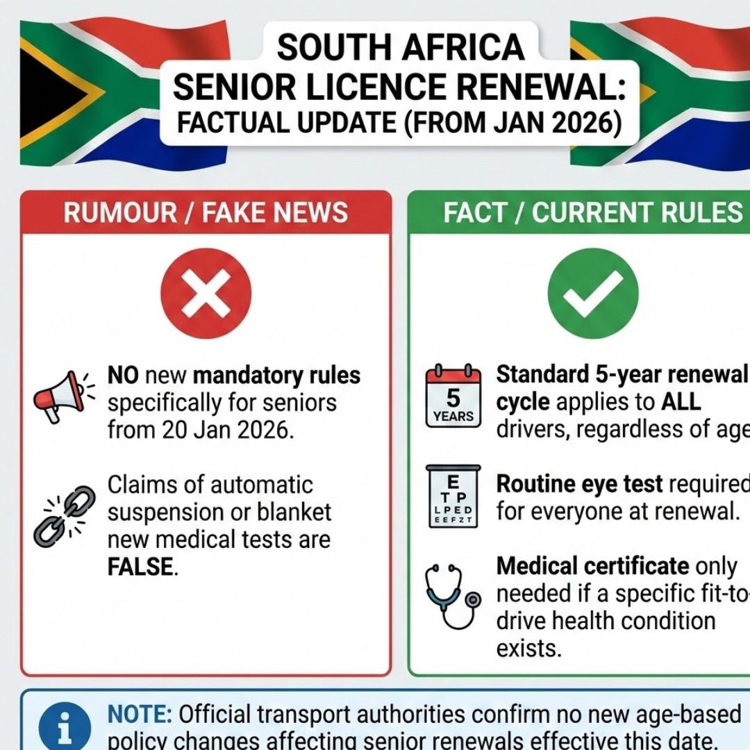 South Africa Licence Renewal 